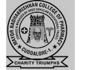 Mayor Radhakrishnan College of Pharmacy logo